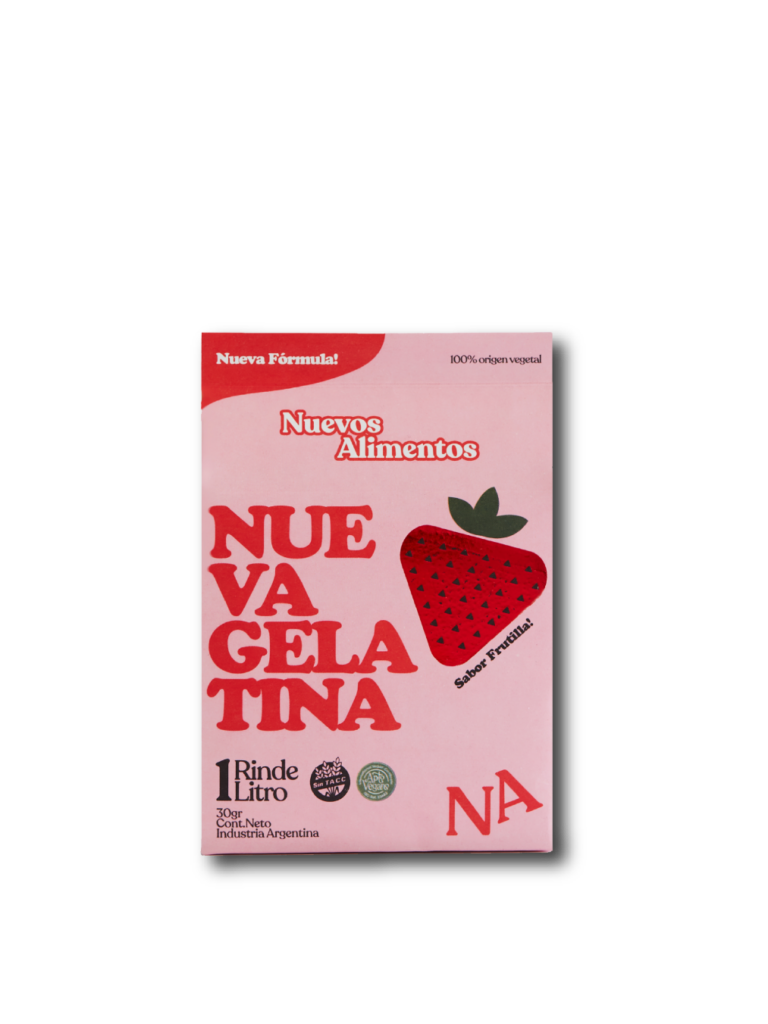Gelatina Sabor Frutilla