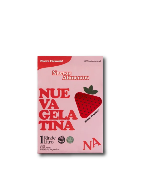 Gelatina Sabor Frutilla